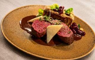 Bild: Wildgerichte im Braurestaurant IMLAUER
