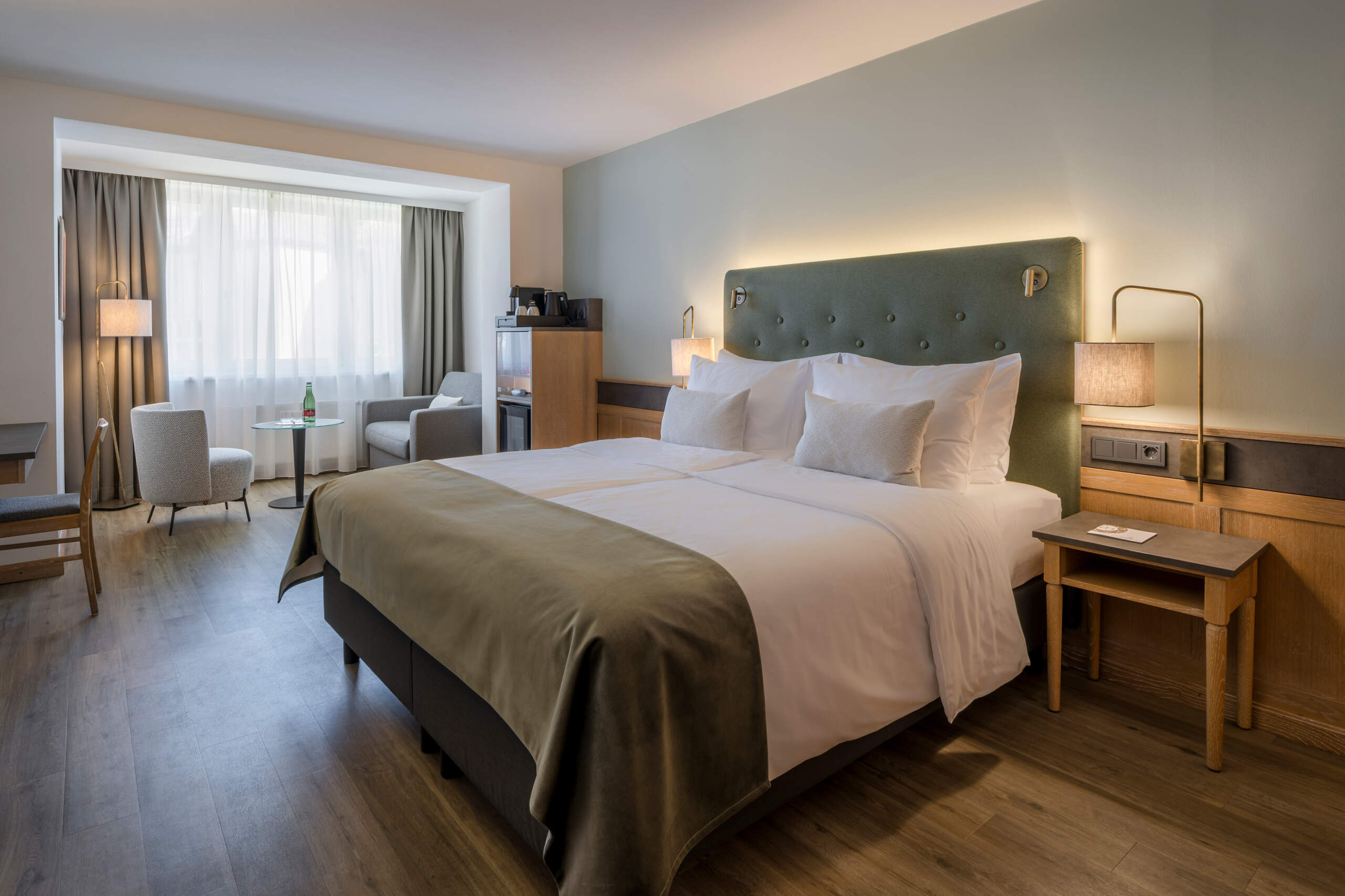 Premium Doppelzimmer im Hotel IMLAUER & Bräu Salzburg.