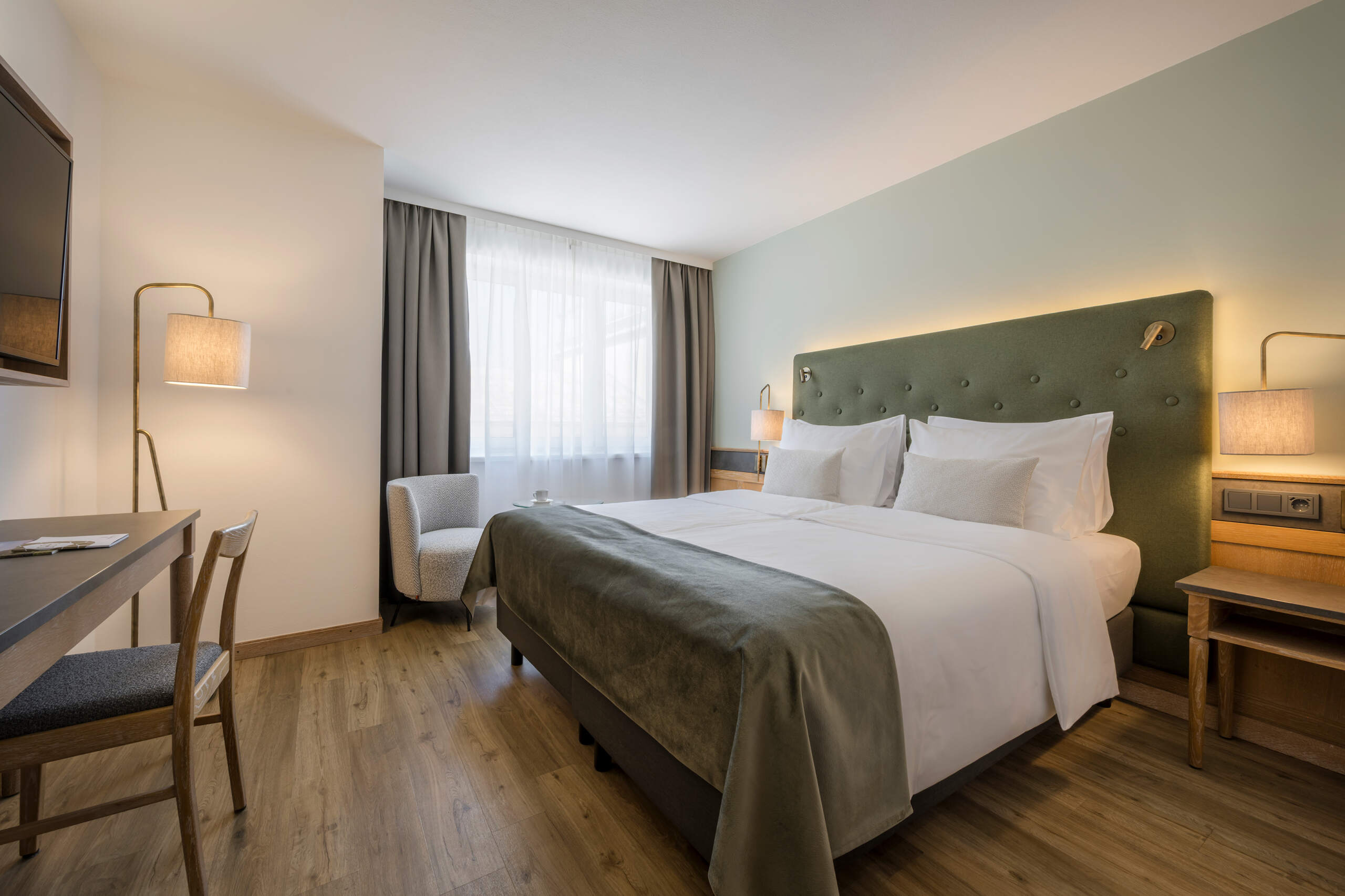 Deluxe Doppelzimmer mit King Size Bett