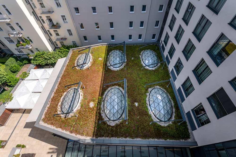 Glaskuppeln IMLAUER HOTEL PITTER Salzburg