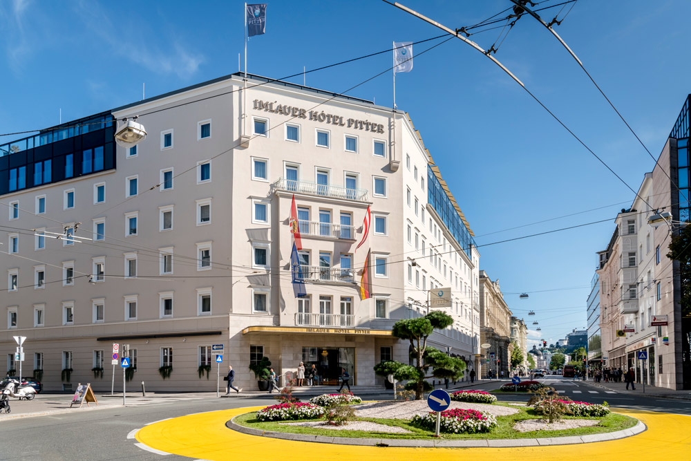 Haupteingang IMLAUER HOTEL PITTER Salzburg