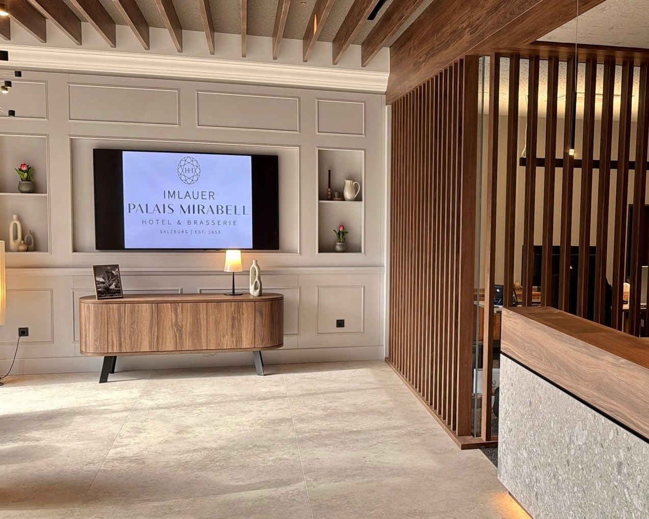 Nuevo vestíbulo del IMLAUER Palais Mirabell