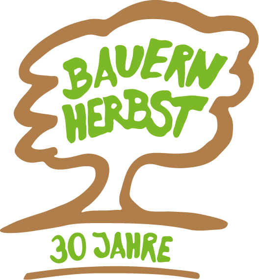 Bauernherbst Baum Jubiläum Logo: 30 Jahre Salzburger Bauernherbst