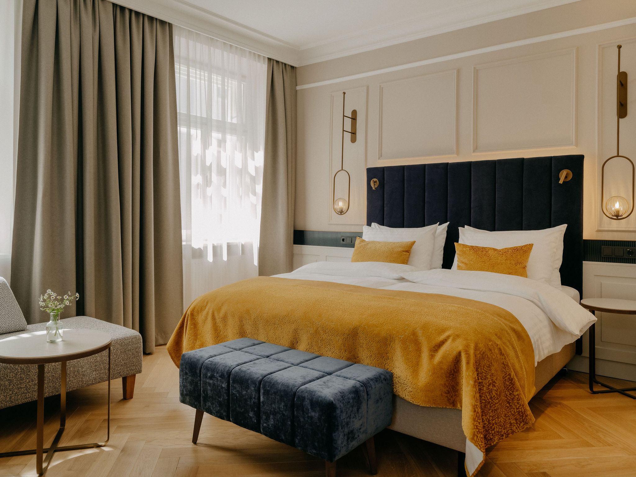 Bild: Deluxe Doppelzimmer im IMLAUER Palais Mirabell