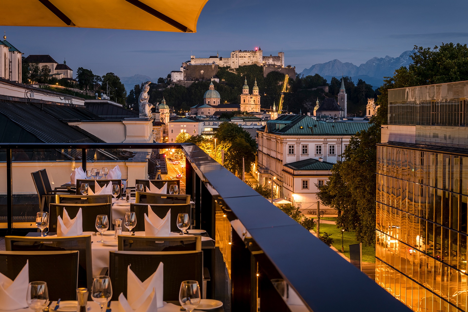 Terrasse Imlauer Sky Salzburg