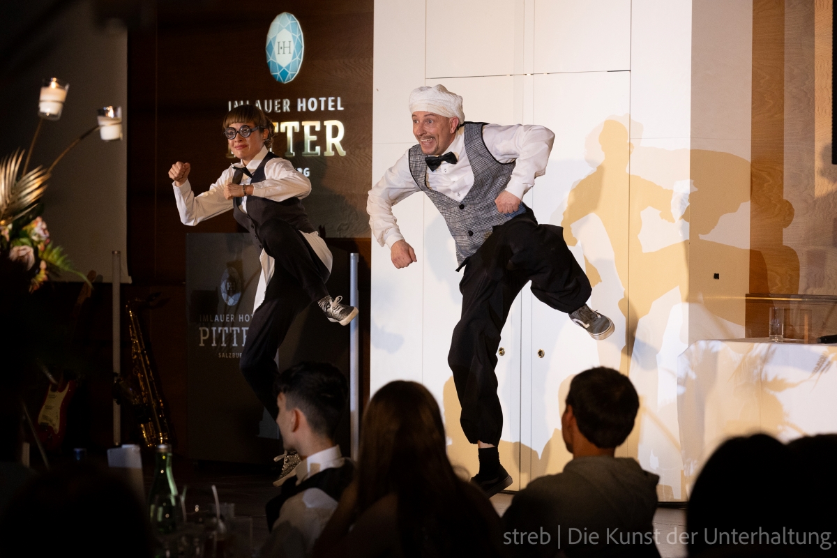 Tanzeinlage bei der 25-Jahre-Jubiläumsfeier im Pitter Saal