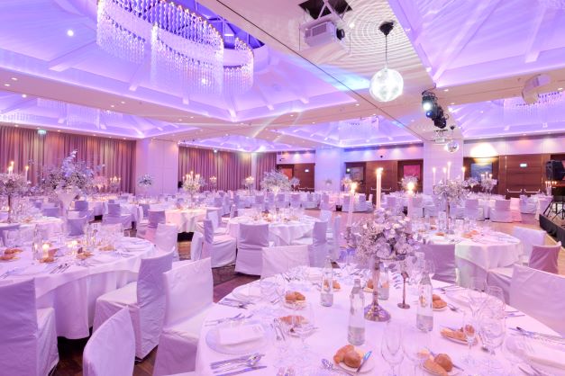 Picture: festively decorated Pittersaal