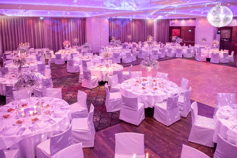 Picture: festively decorated Pittersaal