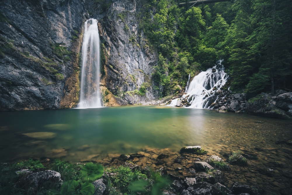 Bild: Salza-Wasserfall