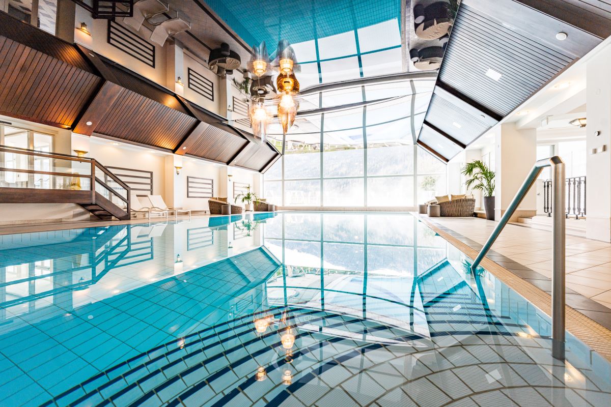 Bild: Indoor-Pool Family-Spa IMLAUER Hotel Schloss Pichlarn